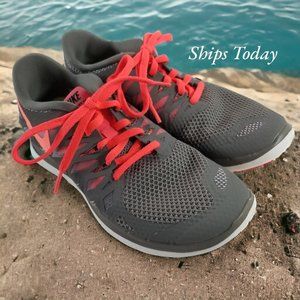 Nike Free 5.0 Women's Size 8.5 Gray Athletic Running Shoes
